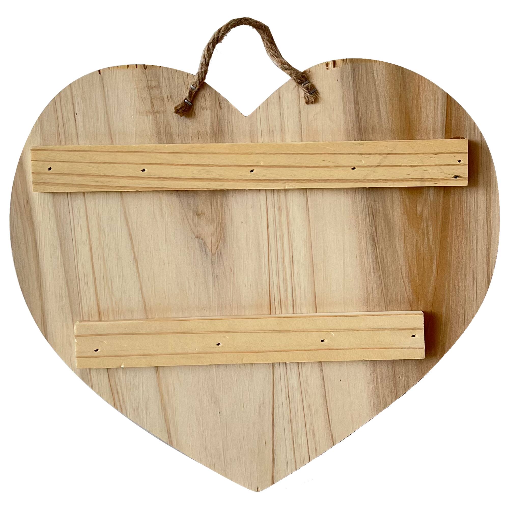 11" Wood Pallet Heart Plaque by Make Market®